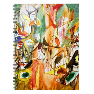 Arshile Gorky Ein Jahr der Milchkweed Notizblock