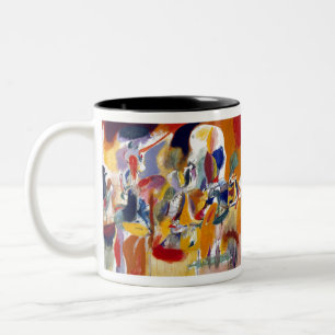Arshile Gorky Wasser der blühenden Mühle Zweifarbige Tasse