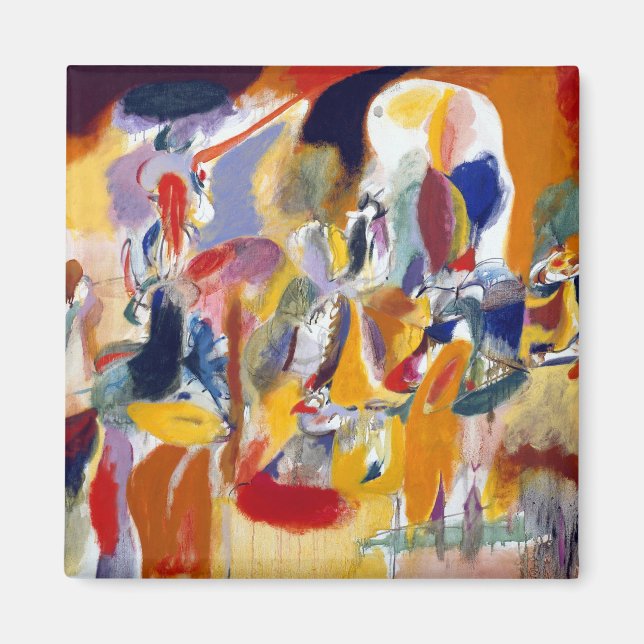 Arshile Gorky Wasser der Blumenmühle Magnet (Vorne)