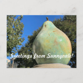 Art2Celebrate: Grüße von Sunnyvale Postkarte