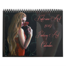 Art 2019 de Katerina de calendrier d'art