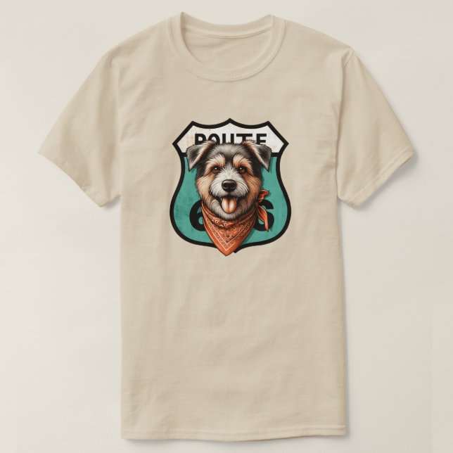 Art 66 Hund T-Shirt (Design vorne)