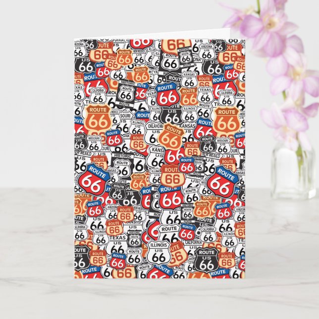 Art 66 Karte (Orchidee)