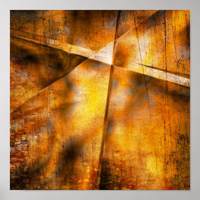 ART abstract colorful Background Poster (Vorne)