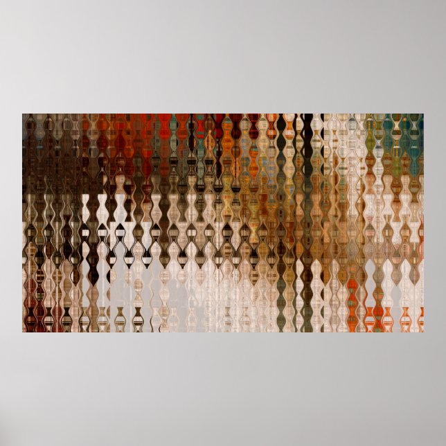 art abstract colorful geometric intersection backg poster (Vorne)