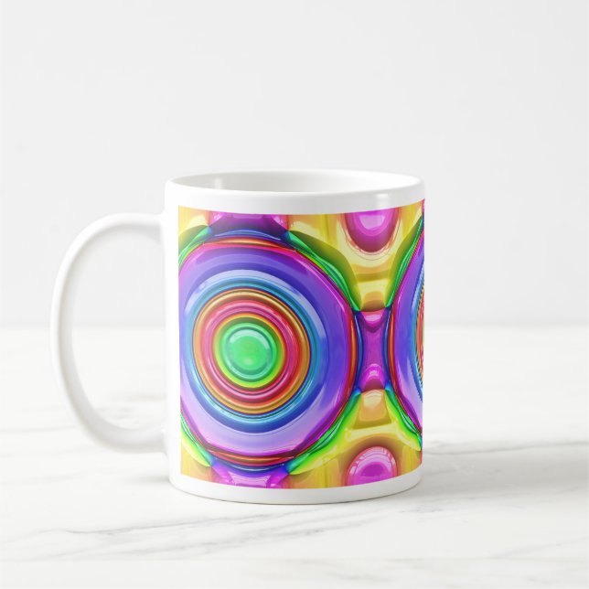 Art Abstrait 119 Mug (Gauche)