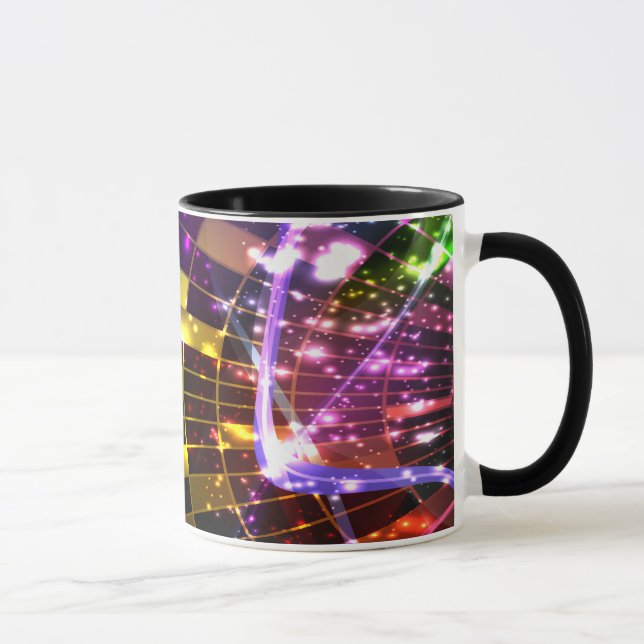 Art Abstrait 11 Mug (Droite)