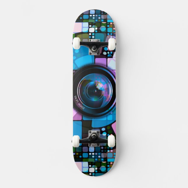 Art Abstrait 151 Skateboard (Recto)