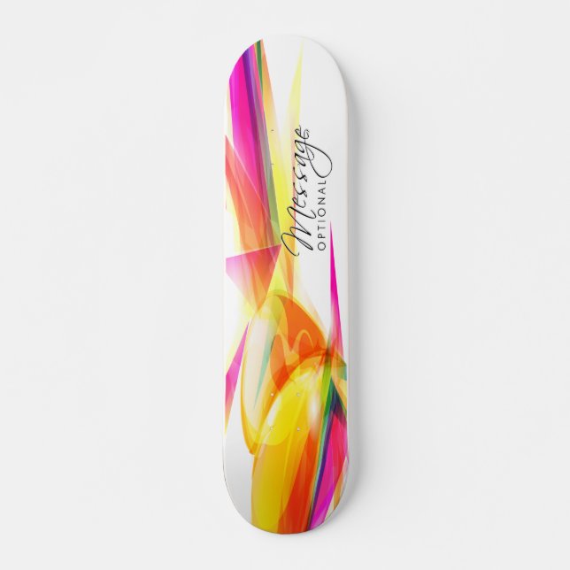 Art abstrait 7 Skateboard (Devant)