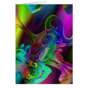 Art abstrait de fumée