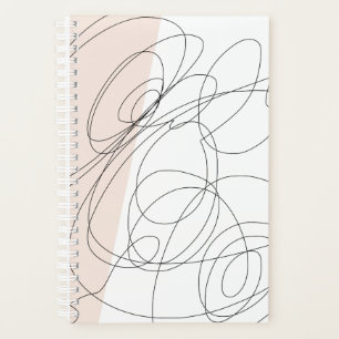 Art abstrait de ligne de griffes minimes