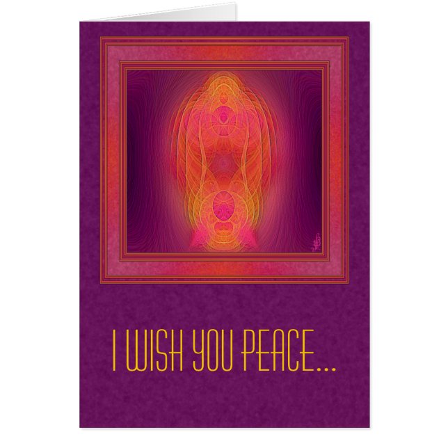 Art abstrait de sanctuaire intérieur (Devant)