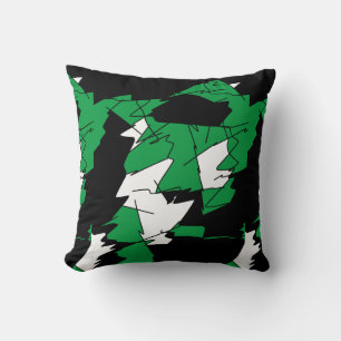 Art Abstrait Peinture D'Un Coussin Coussin Type