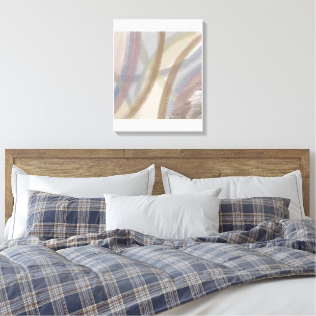 Art abstrait sur toile (Insitu(Chambre))