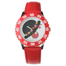 Art Abstrakt Clown Armbanduhr