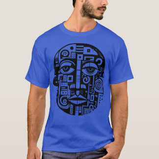 Art Abstrakt Face 3 T-Shirt