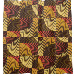 Art Abstrakt Geometric Textured Background Duschvorhang