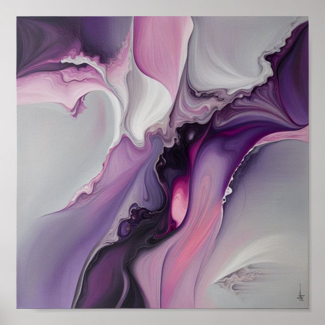 Art Abstrakt Poster (Vorne)