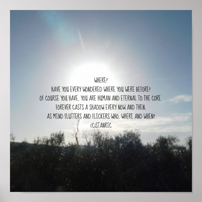 ART AND DESIGN WALL POSTER (Vorne)