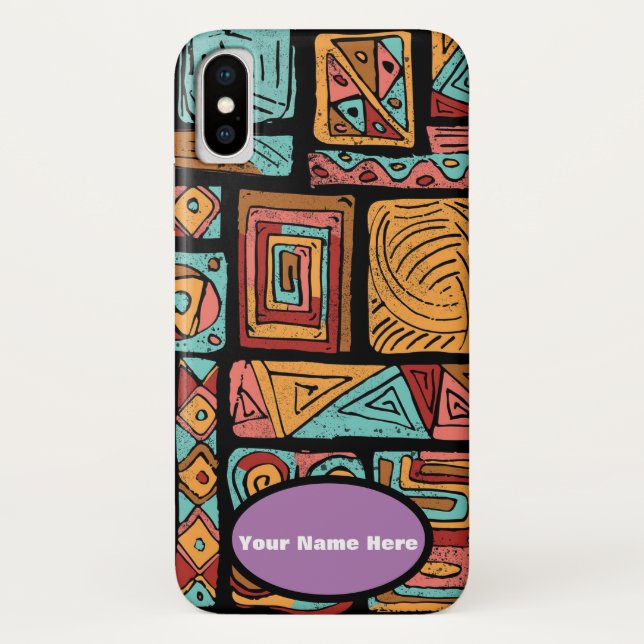 Art Arama Case-Mate iPhone Hülle (Rückseite)