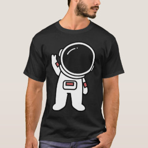 Art Astronaut in Space Artistic Gezeichnet Space A T-Shirt