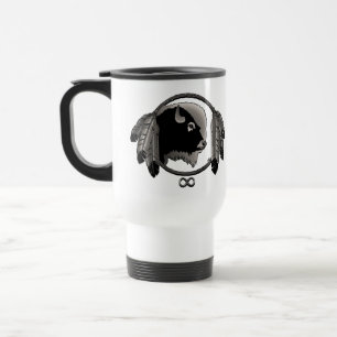 Art autochtone Travel Mug Faune Art Café Cups Mug
