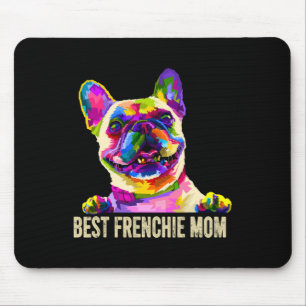Art Beste Frenchie-Mama Französische Bulldogge Hun Mousepad