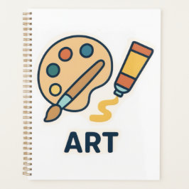 Art Betrifft: Farbpalette und Pinsel Planer