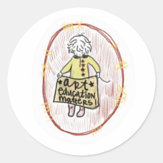 Art Bildung Matches Sticker