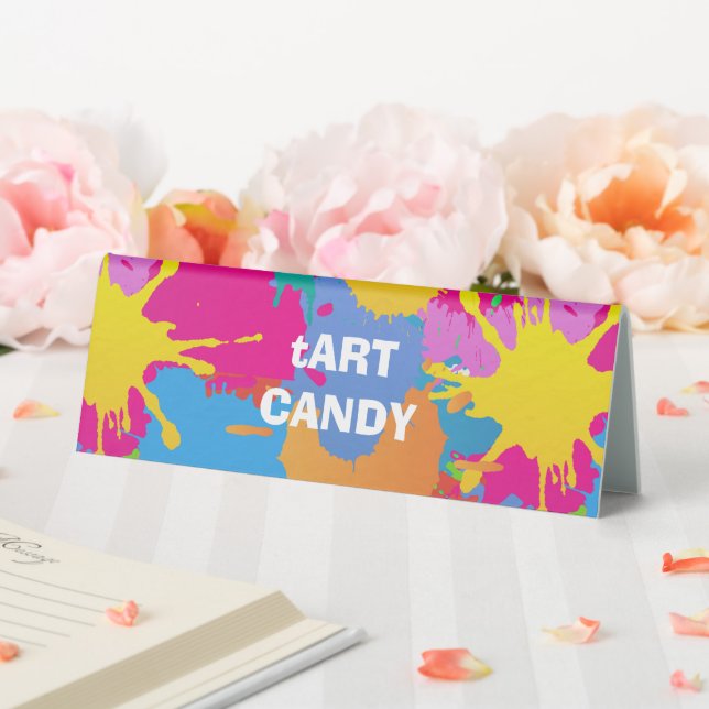 Art Birthday Party - Loot Bag Topper/Table Zent Tischaufsteller (In Situ (Hochzeit))