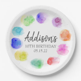 Art Birthday Tellers, Paint Birthday Paper Teller
