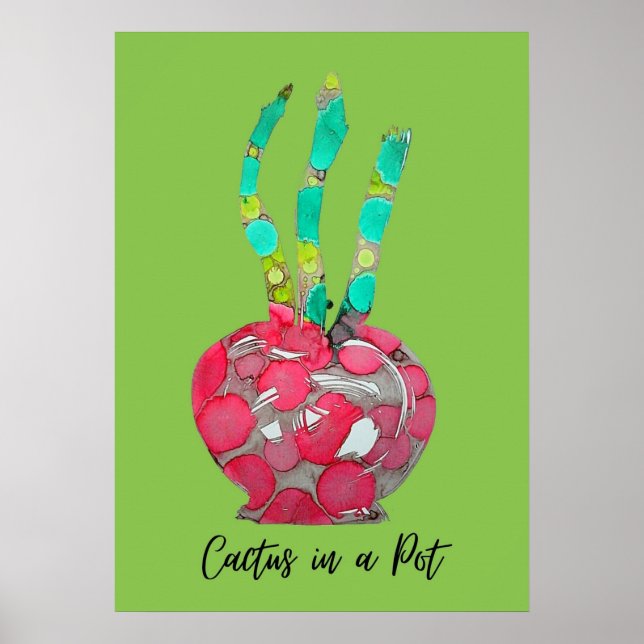 Art Blume Poster (Vorne)