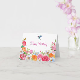 Art Blume Rose Geburtstag Karte