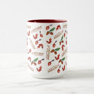 Art botanique d'automne, Acorns Mug