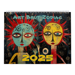 Art Brut Zodiac Kalender