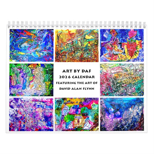 ART BY DAF 2026 KALENDER 2 (Titelbild)