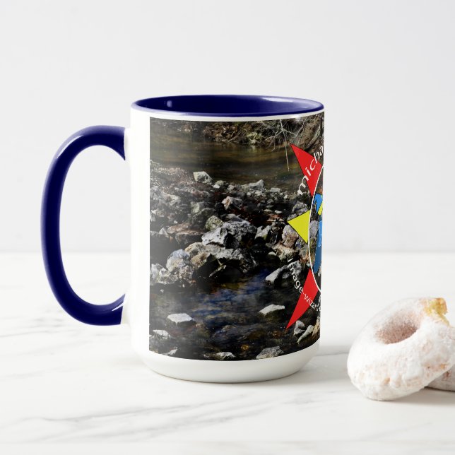 Art By MAS Logo - Merke und Ausrüstung Tasse (Mit Donut)
