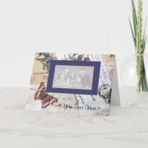 Art carte postale Fabric