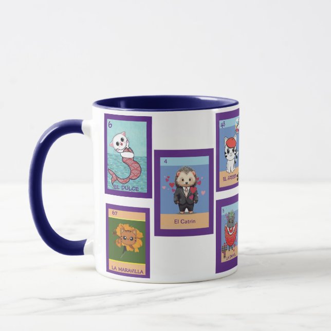 Art Cats Game Mug Tasse (Links)