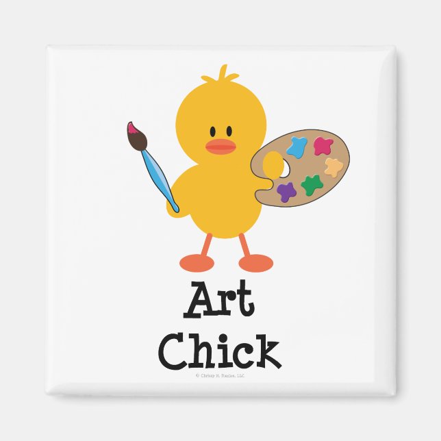 Art Chick Magnet (Vorne)