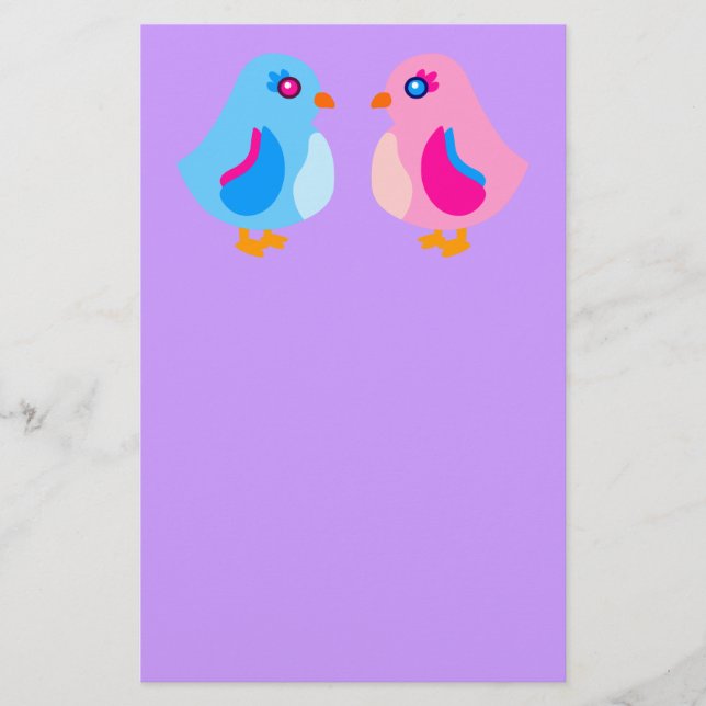 Art Chicks Briefpapier (Vorderseite)