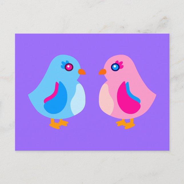 Art Chicks Postkarte (Vorderseite)