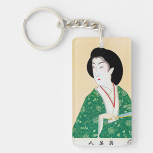 Art classique japonais oriental frais de dame de