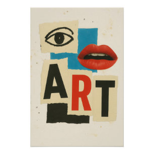 Art Collage Affiche