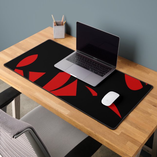 Art contemporain Rouge / Noir (Bureau 2)