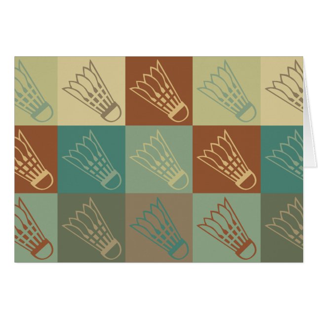 Art de bruit de badminton (Devant horizontal)