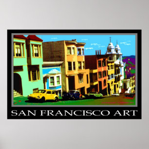 Art de bruit de San Francisco 69 - affiche d'art