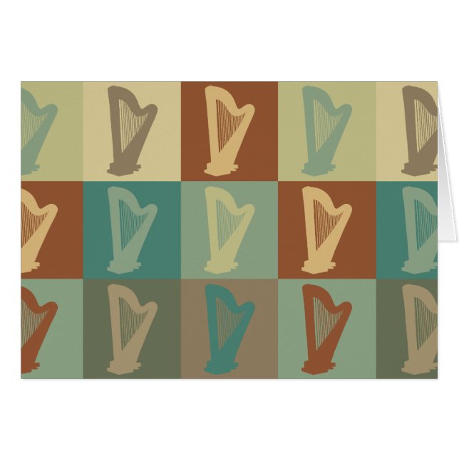 Art de bruit d'harpe (Devant horizontal)