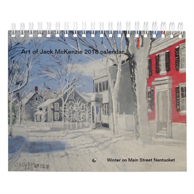 Art de calendrier de Jack Mckenzie 2018 (Protection)