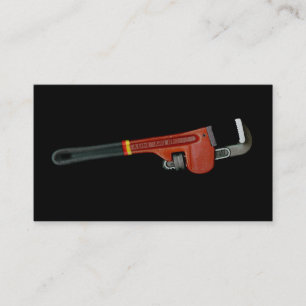 Art de clé de plombiers de cartes de visite de